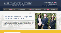 Desktop Screenshot of gulfcoastattorneys.com