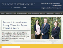 Tablet Screenshot of gulfcoastattorneys.com